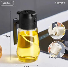 470ML 2-in-1 Oil & Vinegar Sprayer