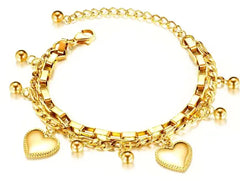 Love Heart Bead Bracelet