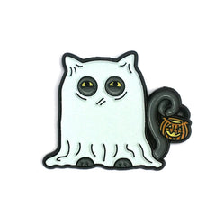 Glowing Ghost Cat Needle Minder