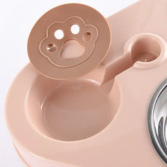 3-in-1 Pet Bowl with Auto Feeder