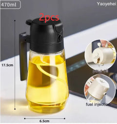 470ML 2-in-1 Oil & Vinegar Sprayer