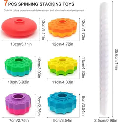 Child's Fun And Educational Color Tower