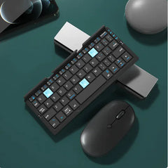 Folding Bluetooth Keyboard & Mouse Set