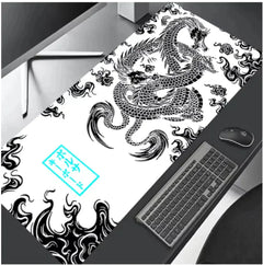 Tech-Inspired Patterned Mouse Pad