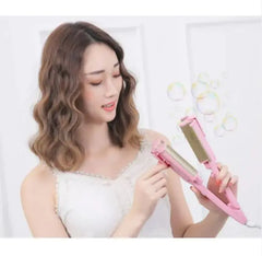 Omelet head curling iron