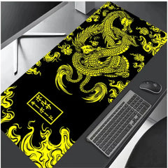 Tech-Inspired Patterned Mouse Pad