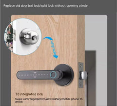 Punch-Free Fingerprint Smart Lock