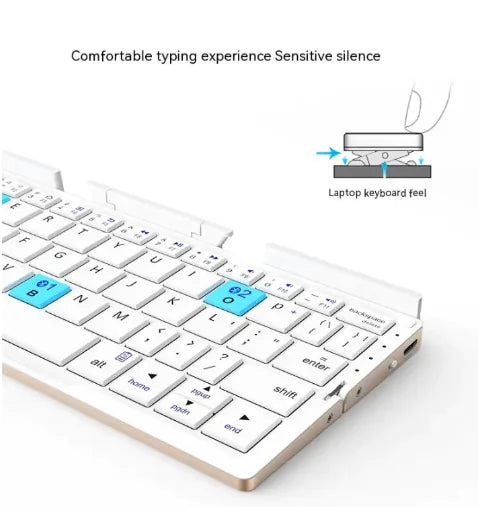 Folding Bluetooth Keyboard & Mouse Set